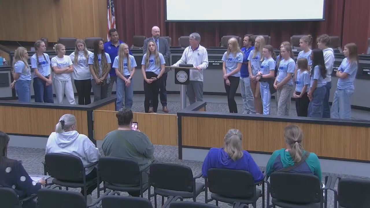 Stevens High Girls Tennis Team Honored for Third Straight State Title