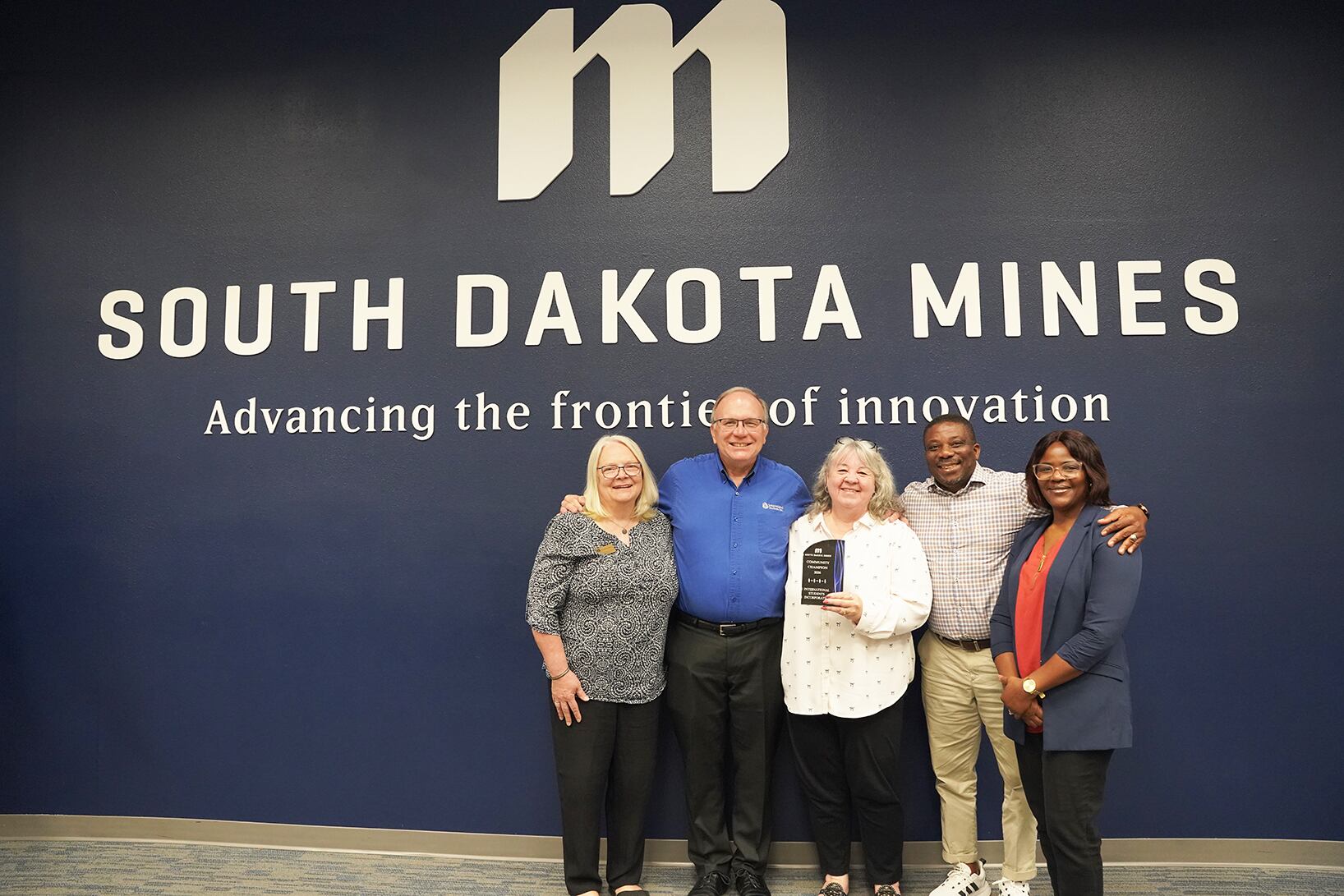 South Dakota Mines Honors International Students Inc. and Alumnus Jim Quinn as Community Champions