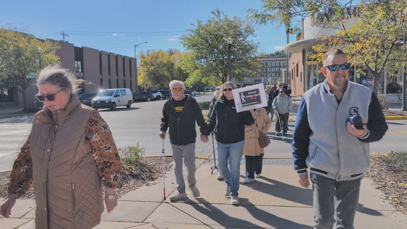 RAVE members marked 63rd White Cane Day with downtown Rapid City walk. Organizers remind...