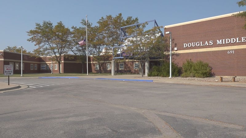 Douglas Middle School is asking families for help after reporting an increase in racial slurs...
