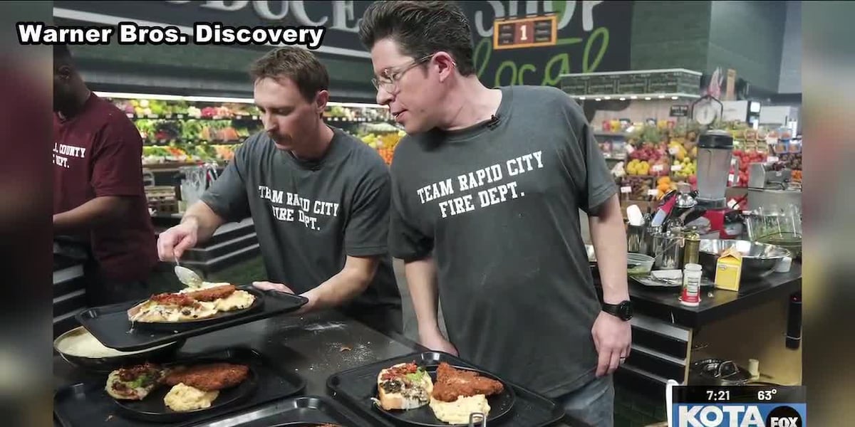 Local fire captain and chef represent Rapid City in “Guy’s Grocery Games”