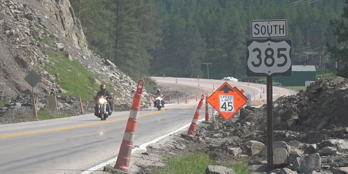 U.S. Highway 385 gravel-free ahead of Sturgis Motorcycle Rally