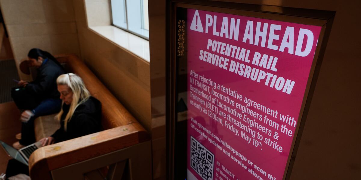 Train Engineer Devil New Jersey Transit train engineers go on strike, leaving some 100,000 ...