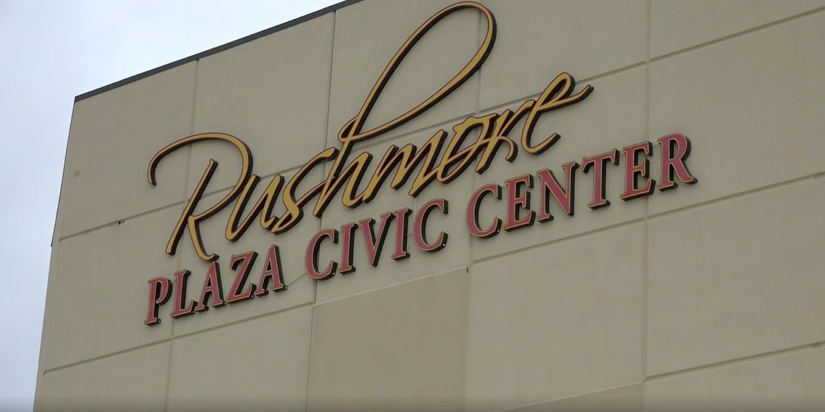 Construction update on the Rushmore Plaza Civic Center