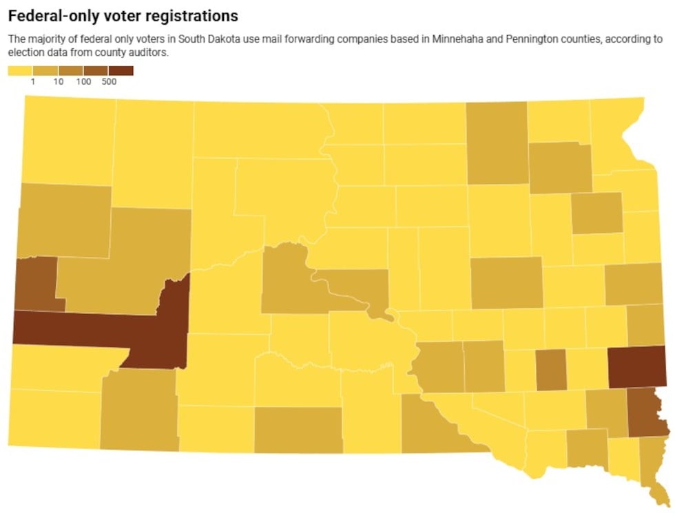 SD election: 1,500 federal-only voters ahead of June 2 primary under ...