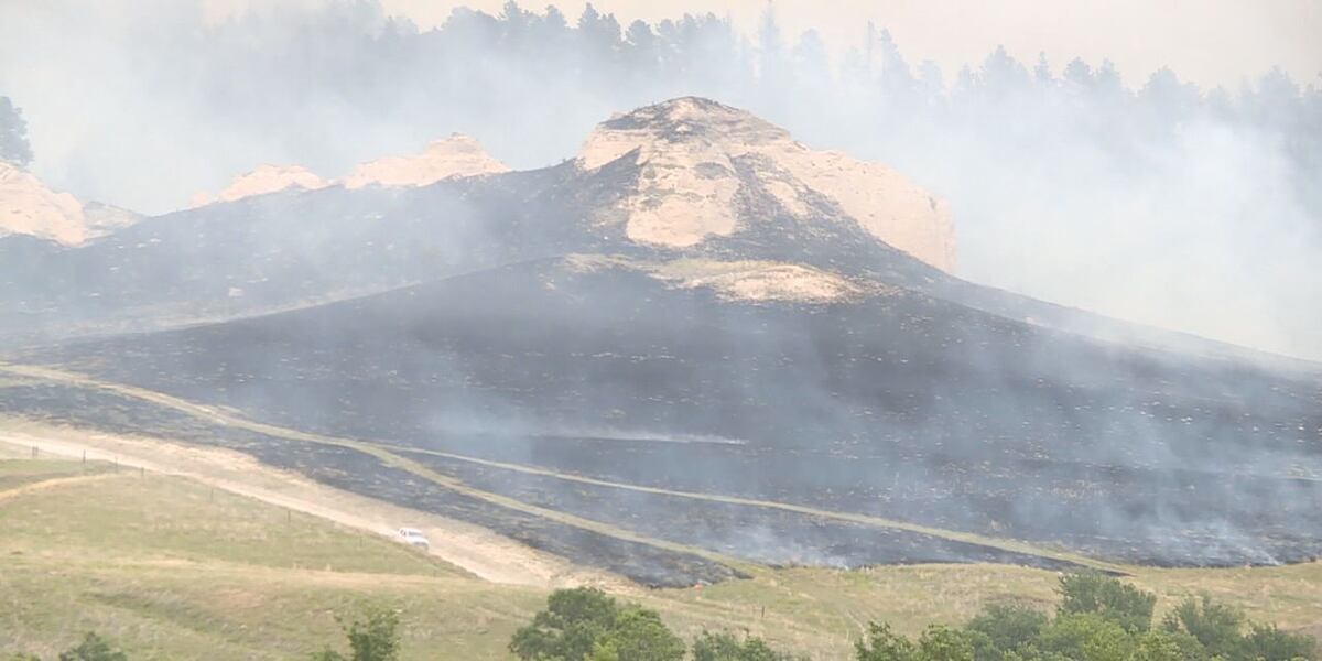 Wilson Road Fire contained on Pine Ridge