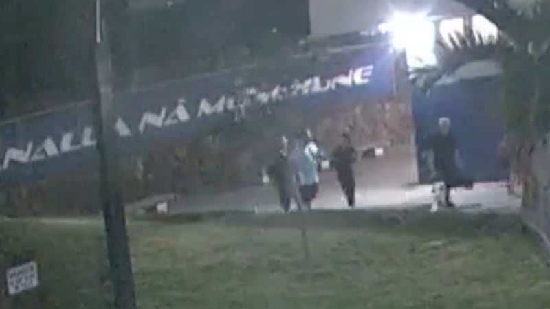 Video was released showing the moment an angry parent allegedly knocked out a high school...