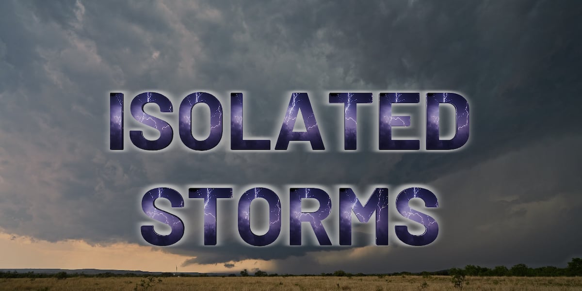 Severe thunderstorms possible Saturday across western South Dakota