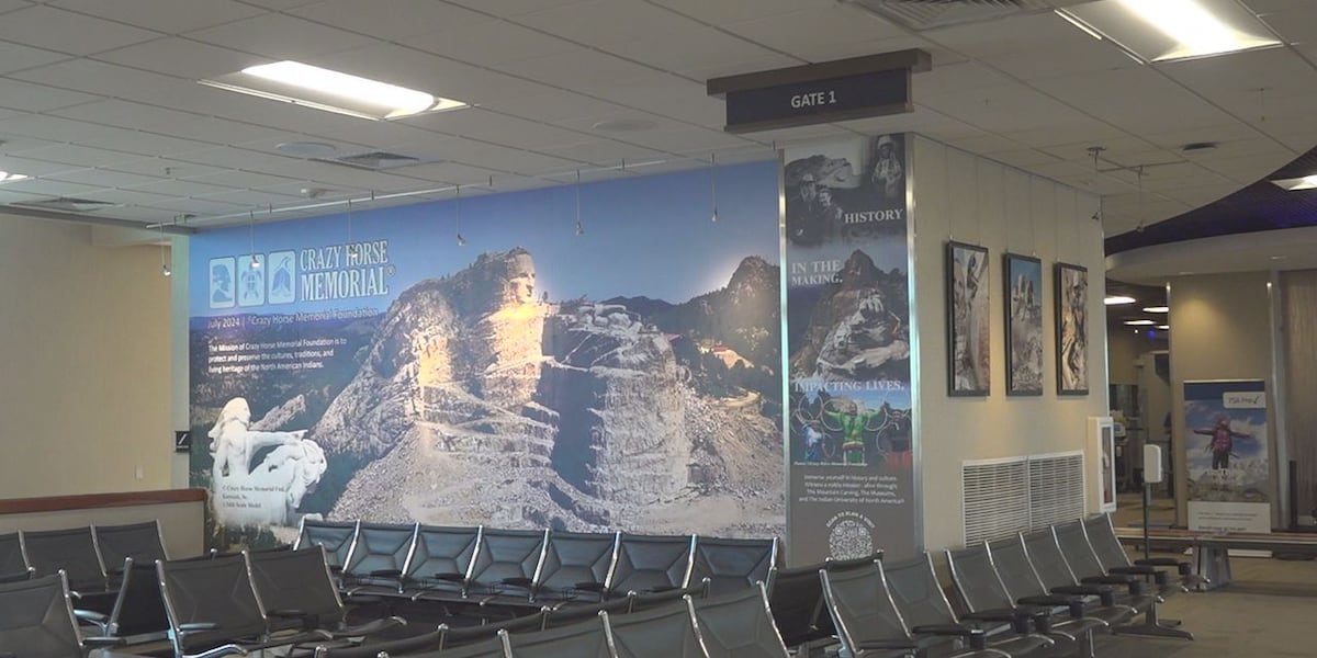 Travelers can now see new Indigenous art at Rapid City Regional Airport