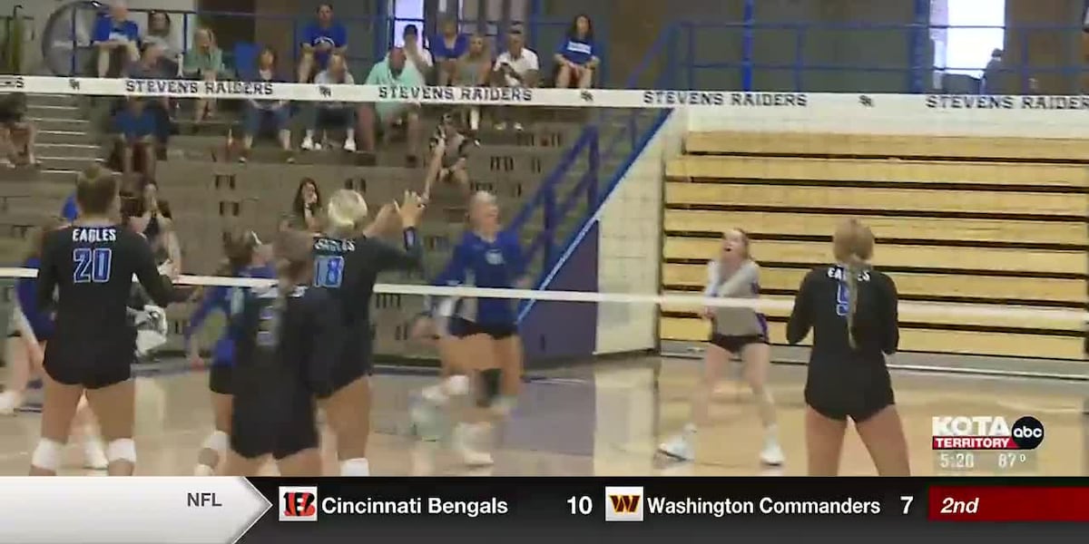 Rapid City Stevens volleyball falls to Aberdeen Central