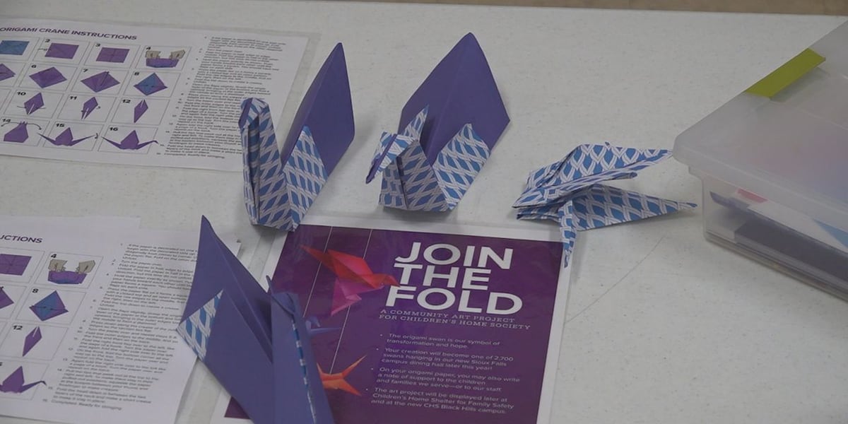 Children’s Home Society working on community art installation