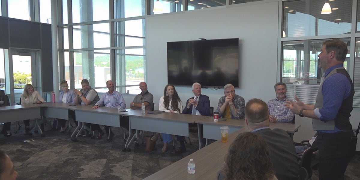 South Dakota Congressman Dusty Johnson meets with Rapid City community leaders