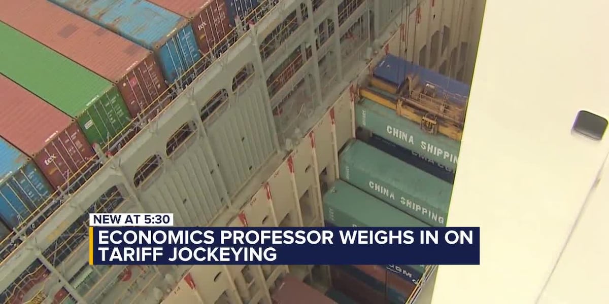 South Dakota economics professor weighs in on tariff jockeying