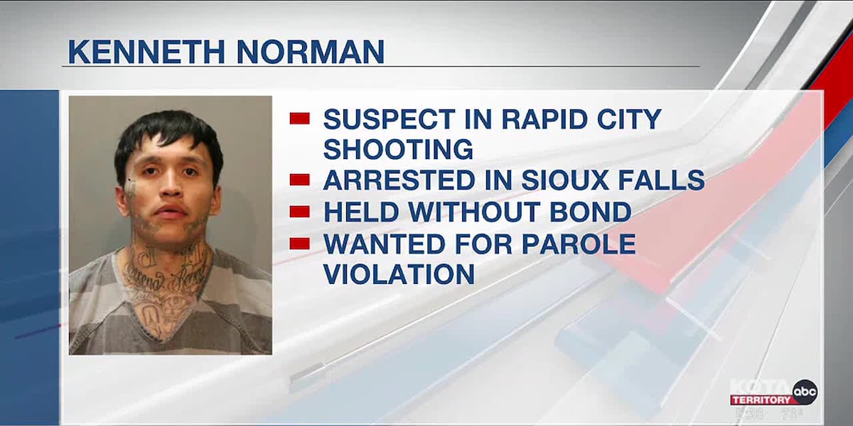 Rapid City shooting suspect arrested