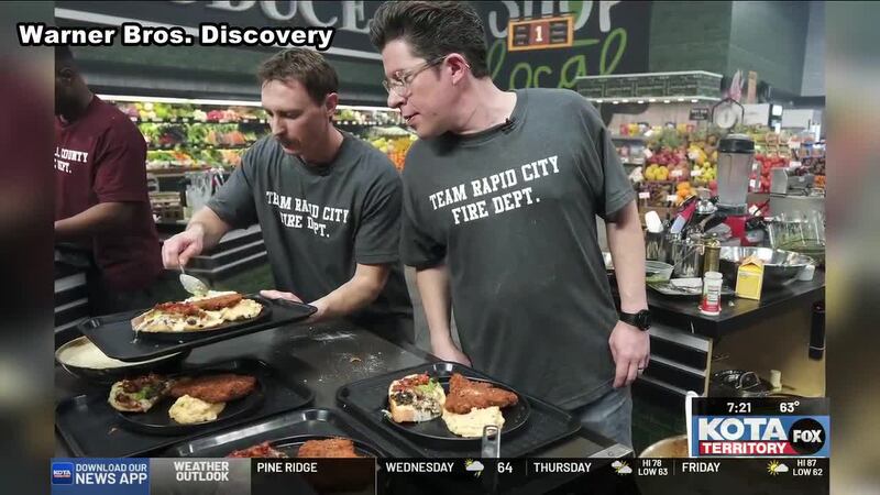 Local fire captain and chef represent Rapid City in “Guy's Grocery Games”